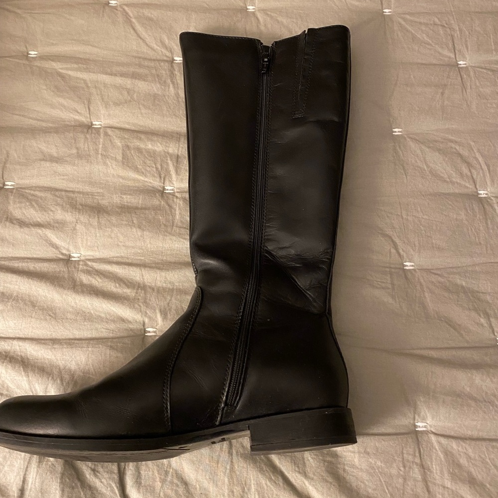 Black Leather Boots